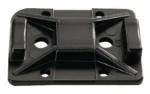 Bevestigingssokkel en -element voor kabelbundelband HellermannTyton TY8G1S-PA66W-BK (100)