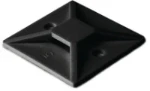 Bevestigingssokkel en -element voor kabelbundelband HellermannTyton MB5A3-PA66-BK (100)