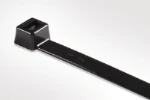 Kabelbundelband HellermannTyton LK2A-PA66W-BK (100)