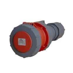 CEE contrastekker 5P 63A IP67 rood