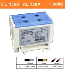 SEP CK1-35 blauw 2,5-35mm2