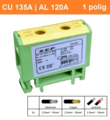 SEP CK1-35 gl/gr 2,5-35mm2