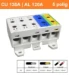Verbindingsrijgklem CON-Line SEP Europe SEP CK1-35 voedingsklem 2,5-50mm2 (L1,L2,L3,N,PE) CK1-35.7