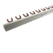Kamrail BUS-Line SEP Europe SEP 16F001G96 Kam 1 fase, 16mm2, 54 FORK, M6, 17.8mm, grijs, 90degr. 16F001G96