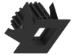 LED-module Fabio Illuxtron Fabio 75 HV-IC 600Lm 3000K cs dim black + b gt con 837603BL4955