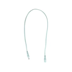 Snoer wit 150 cm male - female rond