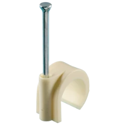 Spijkerclip Spijkerclips JMV SPIJKERCLIP, HALOGEENVRIJ, 16/19 MM., CREME 9300602