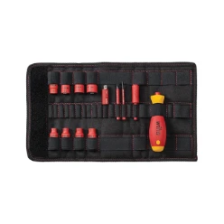 WIHA Dopsleutelset Softfinish SlimVario Electric 1/4" 1000V VDE 7209NK