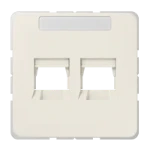 Onderdeel/centraalplaat communicatie-schakelmateriaal Jung 569-2 WE