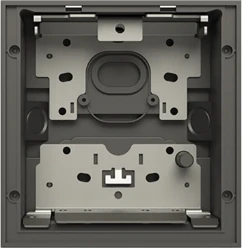 ABB Busch-Welcome inbouwbak 1 module,  maat 1/1, Antraciet