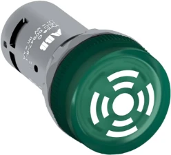 Groene Buzzer Verlicht 24Vac/dc