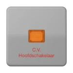 Bedieningselement /centraalplaat schakelmateriaal Jung CD 590 BFCV GR