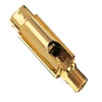 Lampfitting HK / HAKA Gewricht messing