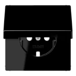 Bedieningselement /centraalplaat schakelmateriaal JUNG LS 1520 KLPL SW