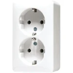 Wandcontactdoos Jung 6020 A WW
