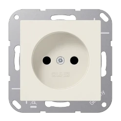 Wandcontactdoos AS range Jung Wandcontactdoos AS500 wit 1-V.2p.met centr.pl. A511N