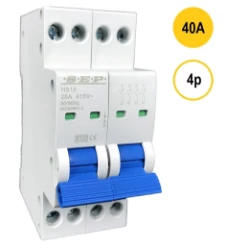 Lastscheider SL-serie SEP HOOFDSCHAK. 40A 4P HS18-440 3102400040