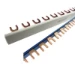 Kamrail BUS-Line SEP Europe SEP 16F001B96 Kam 1 fase, 16mm2, 54 FORK, M6, 17.8mm, blauw, 90degr. 16F001B96