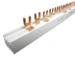 Kamrail BUS-Line SEP Europe SEP 16F004G56 Kam 3+N fase, 16mm2, 56 FORK, M6, 17.8mm, grijs 16F004G56