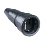 Keraf Koppelcontactstop geaard Volrubber contactmateriaal