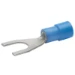 Klemkabelschoen voor koperen geleider Vorkkabelschoen geisoleerd Klauke Vorkkabelschoen bl 2,5 mm2 630C/4 800076253