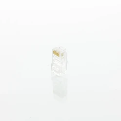 Modulaire connector RJ Connectoren KLEMKO RJ CONNECTOR 8P8C RJ45 ROND MASSIEVE KABEL 183270