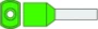 Adereindhuls Adereindhuls Geisoleerd Twin Klemko G 494TW-N ADERHULS TW 6MM2 L14 GN 720550