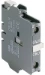 Hulpcontactblok Magneetschakelaar / A ABB Componenten Hulpcontact 1NO + 1NC  tbv A(E)9; A(E)75 en N(l)  en AL9...AL40 1SBN010020R1011
