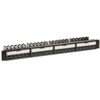 Patchpaneel twisted pair LCS LEGRAND PATCH PAN 19INCH 1HE 4 CONN BLOK MET ELK 6 CONN CAT5E UTP RJ45 033551