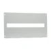 Frontplaat voor kast/lessenaar Installatiekasten Legrand Afdekplaat DIN 16 modules 150mm (CT à 5 C62) 338251