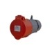 CEE-koppelcontactstop CEE Power CEE contrastekker 5-polig 32A IP44 rood PWCEEC532