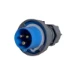 CEE-contactstop CEE Power CEE stekker 3-polig 16A IP67 blauw PWCEES31667