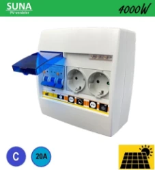 SEP PV cabinet SUNA 4000W - INS C20 - 2xWCD