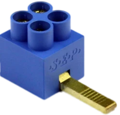 SEP DT, blauw, dubbel 2x16mm