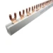 Kamrail BUS-Line SEP Europe SEP 16F002G06 Kam 2 fase, 16mm2, 54 FORK, M6, 17.8mm, grijs 16F002G06