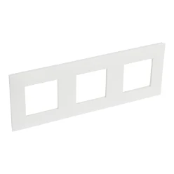 Valena afdekraam 3 mechanismen hor/vert centerafstand 71mm wit