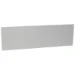 Frontplaat voor kast/lessenaar Installatiekasten Legrand Volle metalen afdekplaat H400 met schroeven 021145