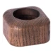 Opbouwbak inbouwschakelmateriaal Bureau aansluitunit Legrand Incara Electr'On - afwerking echt hout - 1 mechanisme (CT à 12 C62) 654931