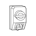 CEE-contactdoos combinatie (IEC 60309) Legrand Legrand 059216