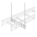 Ophangbeugel kabeldraagsysteem Kabelladder Legrand Draagprofiel HD trapezehanger L350 Thvz. Wordt excl. bevestigingsmateriaal geleverd. Om ladders aan plafond of bouwkundige constructie op te hangen. Belasting max.4000N bij gebruik draadstang M10. HTH150G