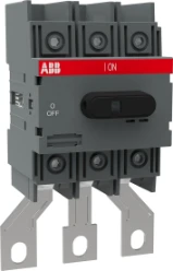 Lastscheider 3P, 125 A bodem / DIN-rail montage met es aan de onderzij