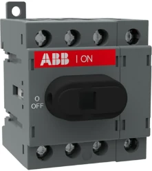 Lastscheider 4P, 16 A bodem / DIN-rail montage