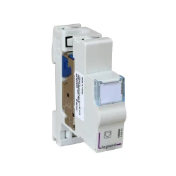 LCS3 Cat 6 STP connector voor DIN-rail montage 1 module breed