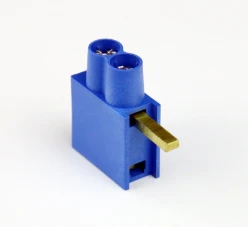 SEP DTH, blauw, dubbel 2x10mm hoog