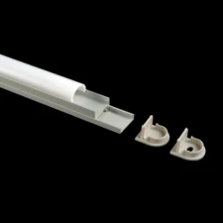 Mechanische toebehoren/onderdelen voor verlichtingsarmaturen Alupro LUMIPARTS ALUPRO CLICK LED EINDKAP ROND GESLOTEN 2.01.0652