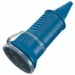 Koppelcontactstop geaard SCHUKO® Mennekes (Hateha) Koppelcont.stop blauw 16A,IP44 230V, 2P+ beschermi 10843