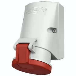 CEE-wandcontactdoos PowerTOP® Xtra MENNEKES (HATEHA) WANDCONTACTDOOS 32A4P 6H400V IP44, VN= 22126 1425