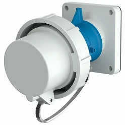 CEE-toestelcontactstop Toestelcontactstoppen MENNEKES (HATEHA) TOESTELCONTACTDOOS 16A3P 6H230V IP67, MET AFSCHERMKAP 3531