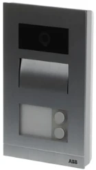 ABB Welcome Mini video outdoor station 2 drukknoppen opbouw montage