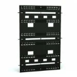 Toebehoren/onderdelen voor installatiekast Mepac MK-MONT-PL-BLK